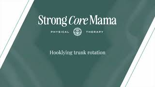 Hooklying trunk rotation