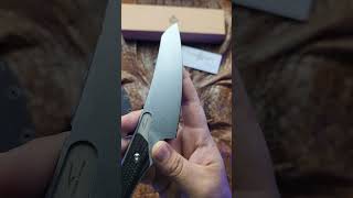 QSP Knife🫴🏻🔥 QSP T-Cook Fixed Blade Knife Nitro V Blade Black G10 Handle