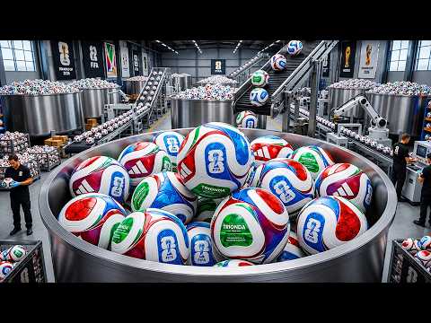 How It’s Made: World Cup Match Balls 2026, World Cup Trophy, Stadium LED Displays