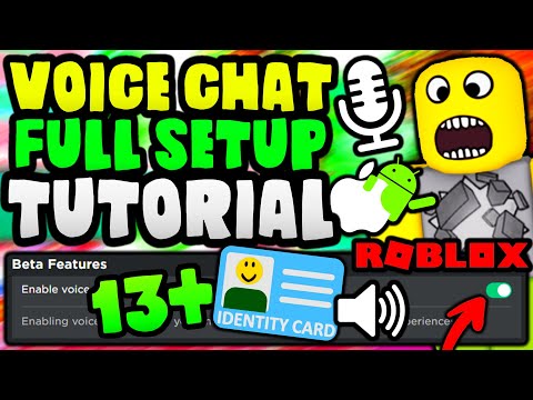ROBLOX VOICE CHAT FULL SETUP TUTORIAL! HOW TO SETUP FAST & EASY! 