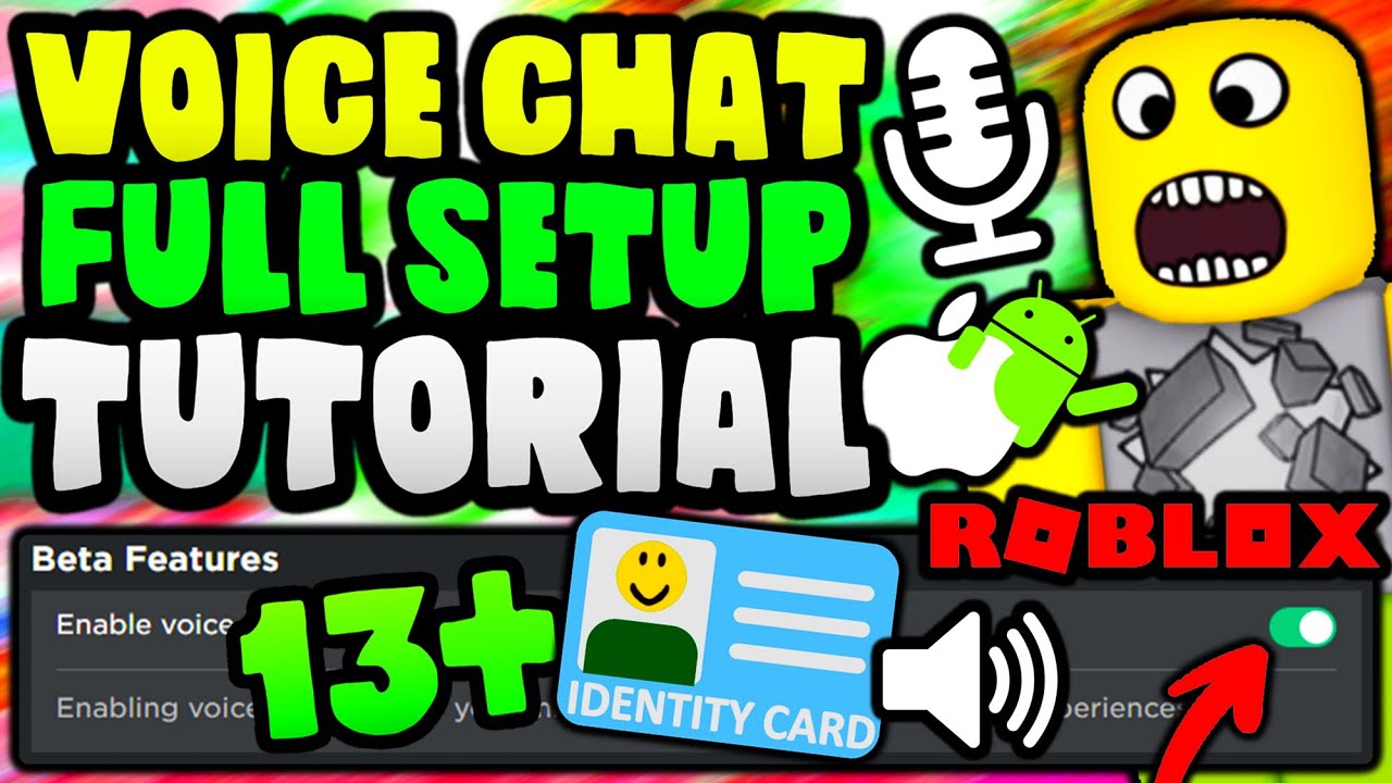 How To Get Voice Chat On Roblox Without ID Or Verification (Under 13) -  Roblox How To Get Voice Chat 