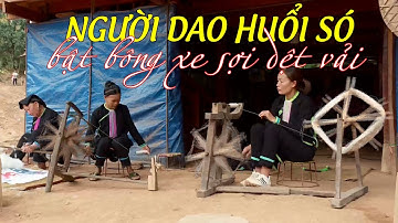 ĐIỆN BIÊN - Người Dao Huổi Só bật bông xe sợi dệt vải