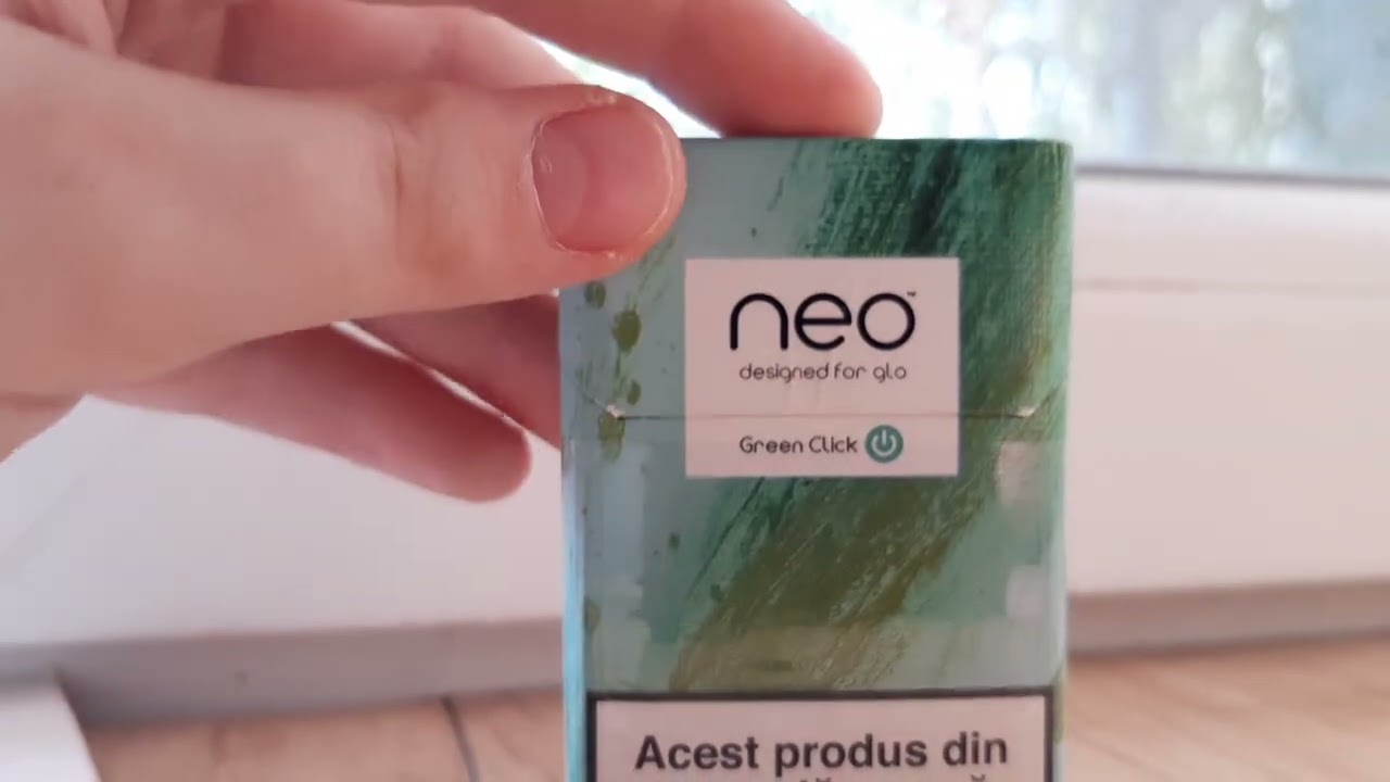 Review tigari - NeoSticks Green Click-