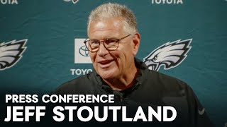 Jeff Stoutland and Eagles Coaches Speak to the Media