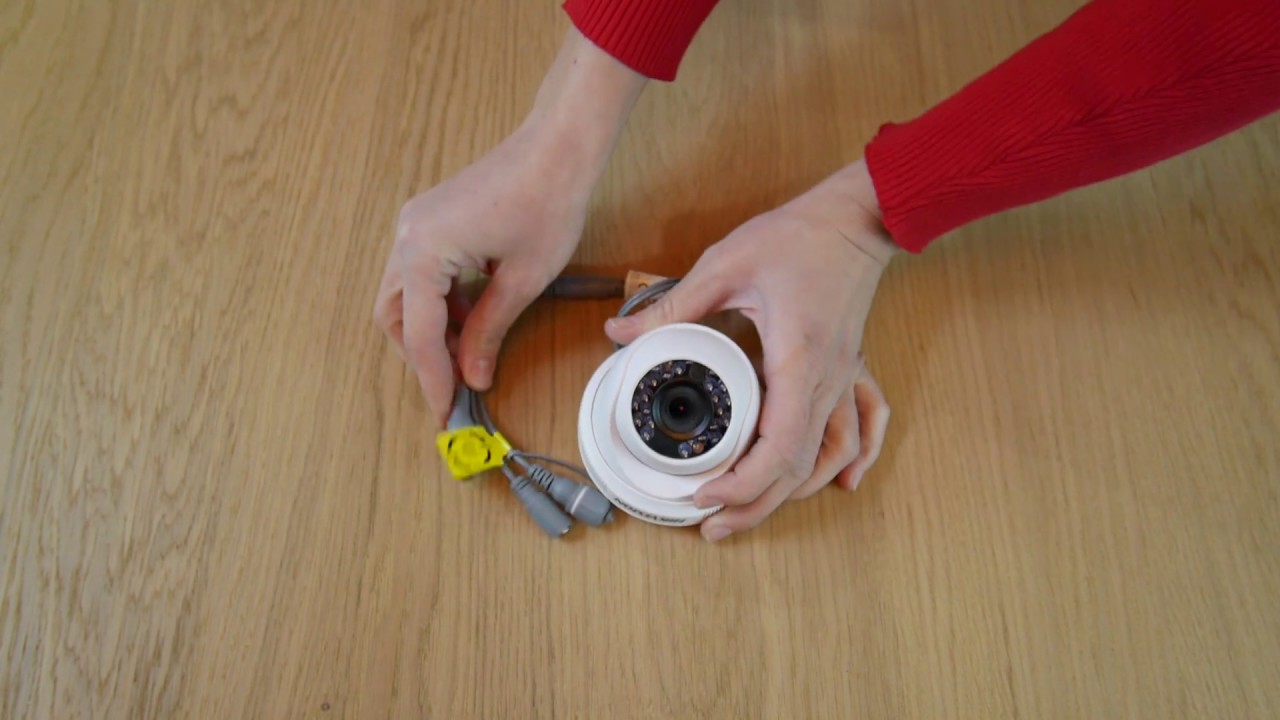 Camera de supraveghere Hikvision Turbo HD Dome Turret DS-2CE56D0T-IRPF 2.8mm - www.1cctv.ro