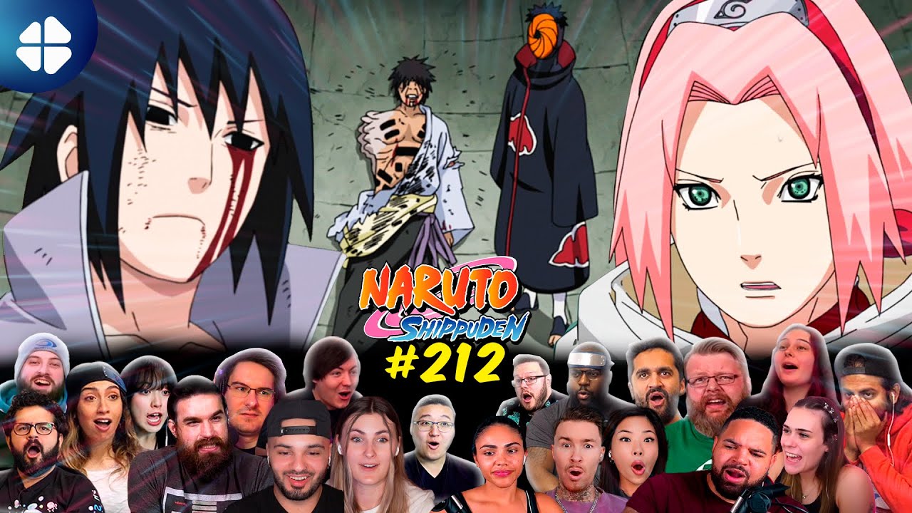 Shippuden Episode 212 Mega Reaction Mashup | ナルト 疾風伝] [海外の反応]