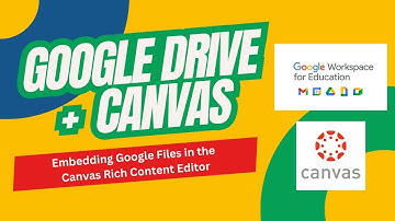 Embedding Google Files in the Canvas Rich Content Editor