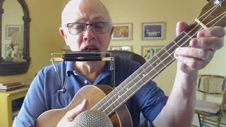 Shambala -- Three Dog Night -- Baritone Uke & Harmonica Cover