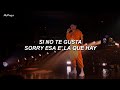 Bad Bunny Pero Ya No LIVE Letra