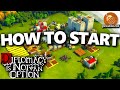 🏹How to Start in: Diplomacy is Not an Option | Guide for endless mode building & combat | Indie RTS