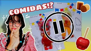 DESAFIO DESENHANDO NA SORTE!! MAIS Comidas Típicas de Festa Junina ✨️