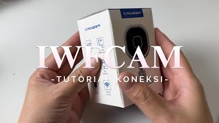 TUTORIAL KONEKSI CCTV MINI A3 IWFCAM BISA PANTAU JARAK JAUH