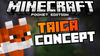 MINECONE EARTH 2018 BIOME UPDATE | Taiga Biome (Full Concept) [Addon] | MCPE 1.7/1.6 screenshot 5