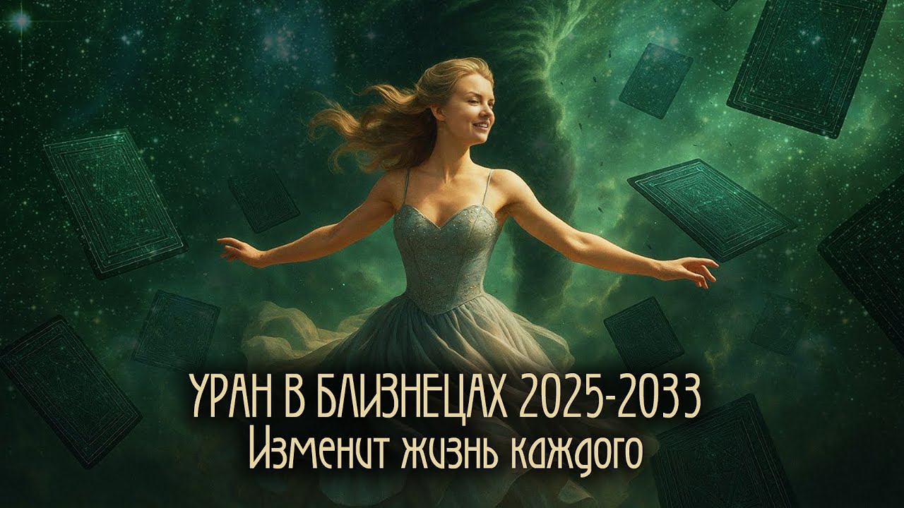 Уран🌪️ в Близнецах♊️ 2025 - 2033 - Изменит жизнь каждого