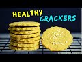 Homemade Crackers (made with just 2 ingredients!)