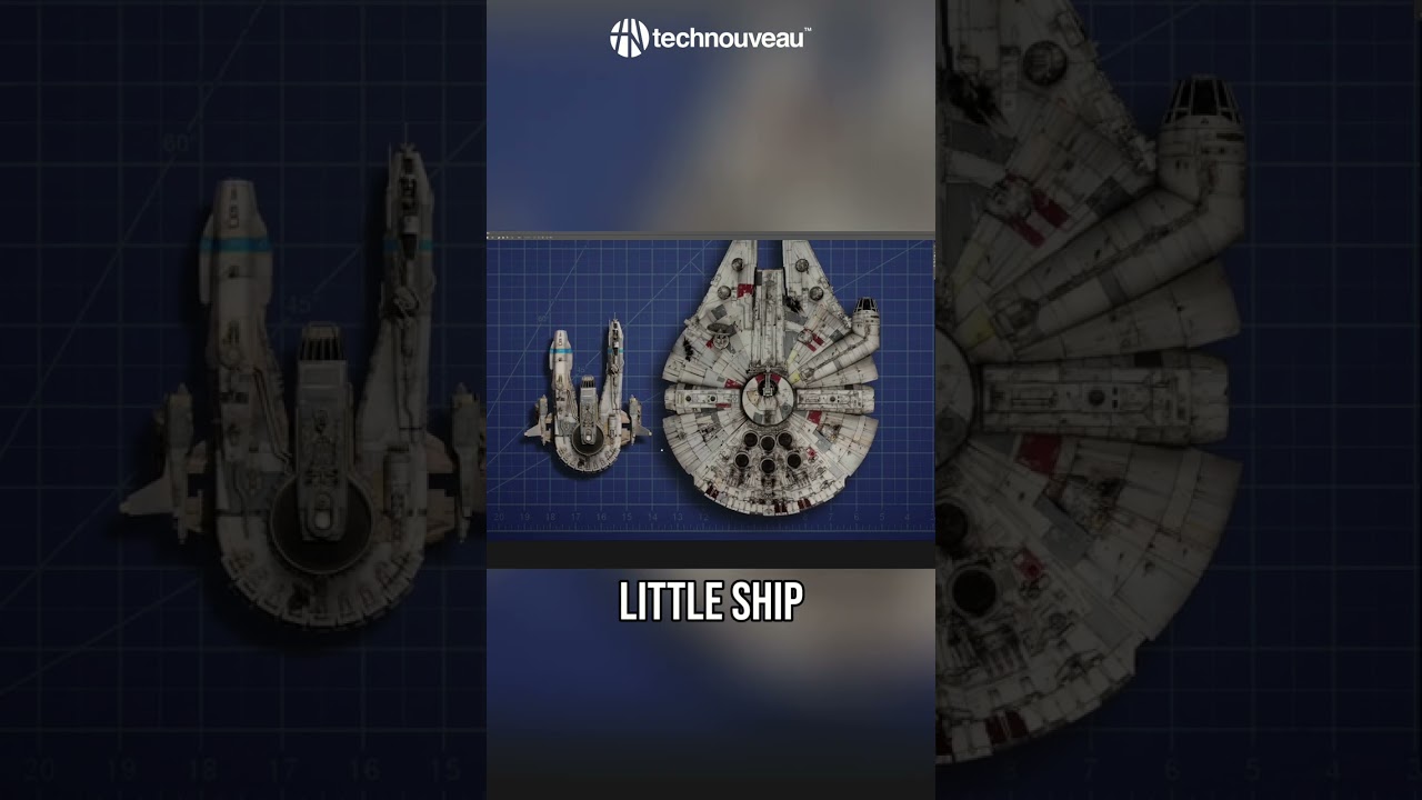 LEGO Millennium Falcon: Engine Vent & Guidance Panel Details #shorts