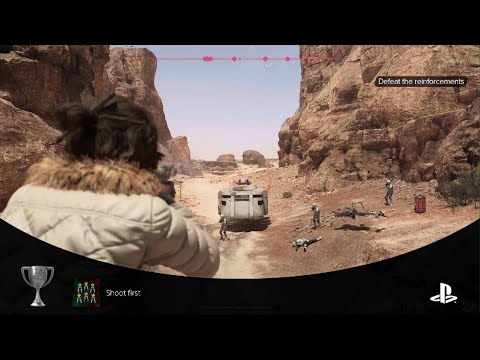 Star Wars Outlaws Defeat 6 Enemies Simultaneously Using Adrenaline Rush - Shoot first Trophy
