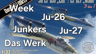 Das Werk DW32001Junkers Ju-26 Ju-27 1/32 scale - Model kit of the week