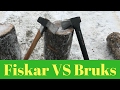 Gransfors Bruks VS Fiskar X27  "BATTLE OF THE AXES"