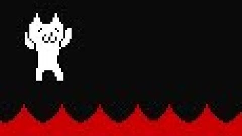 Does Lava ACTUALLY kill you? (Syobon Action Hacks)