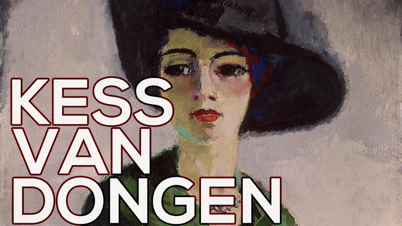 Kees van Dongen、超希少画集より、新品額装付、絵画 Kees van Dongen、NU ASSIS、希少画集画、状態良好 Kees Van