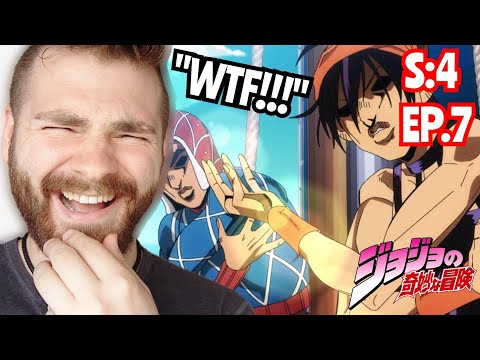 TORTURE... BY DANCING??!!! | JOJO'S BIZARRE ADVENTURE *PART 5* EPISODE 7 | (S4 EP:7) REACTION!