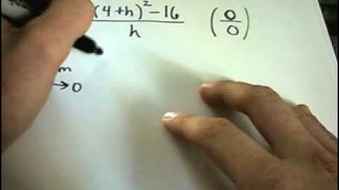 Calculating a Limit by Expanding and Simplifying