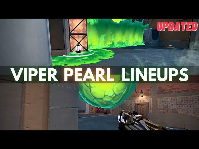 Viper Lineups Pearl - Valorant (Complete Guide) 
