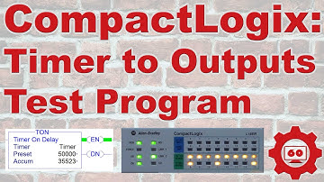 CompactLogix, Use a Timer to flash outputs