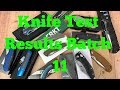 Knife Steel Testing Batch 11 Knives  The Good/ Bad /& Liars !!!