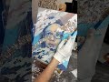 Как покрывать и счищать поталь с картины | Поталь как работать