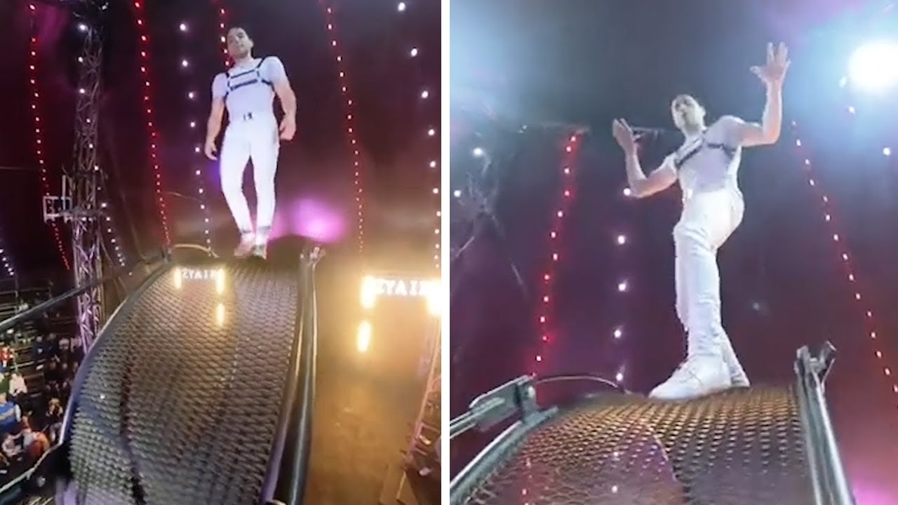 Robinson's Daring Wheel of Death Performance at Circus Zyair - YouTube