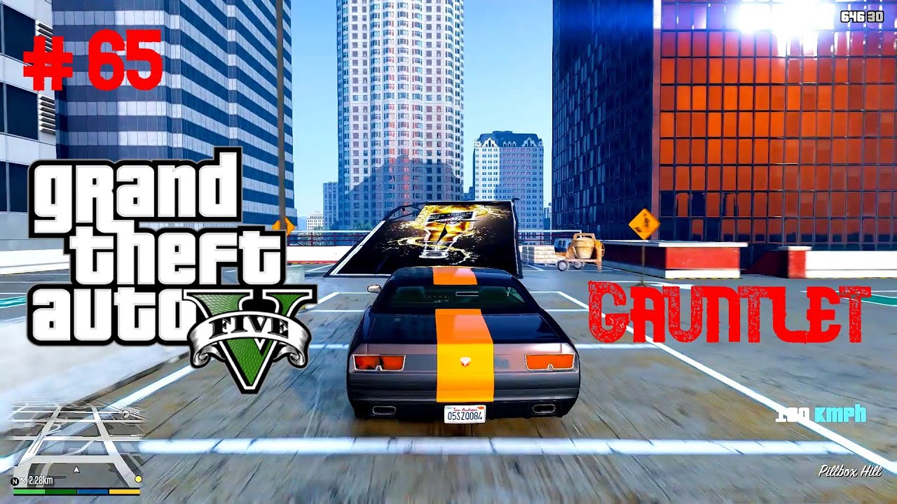 GTA V Finding Hidden Cars GTA Mission 65 Gauntlet GTA V