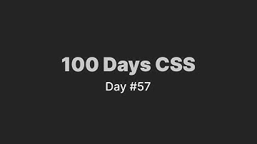 【 100 Days CSS Challenge 】ASMR Programming - Day 57