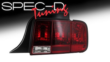 SPECDTUNING DEMO VIDEO:  2005-2009 FORD MUSTANG SEQUENTIAL TAIL LIGHTS