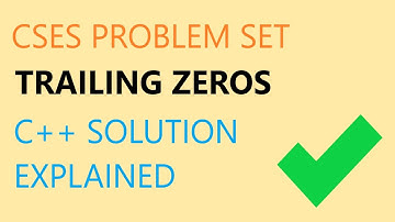 CSES Trailing Zeroes | C++ solution | simple number theory problem