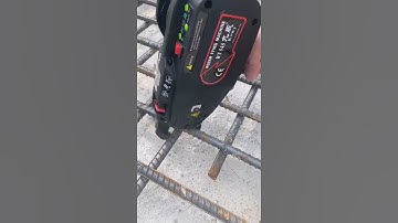 Automatic rebar tying machine twintier rebar tier placing reinforcing bars rebar bundling tool