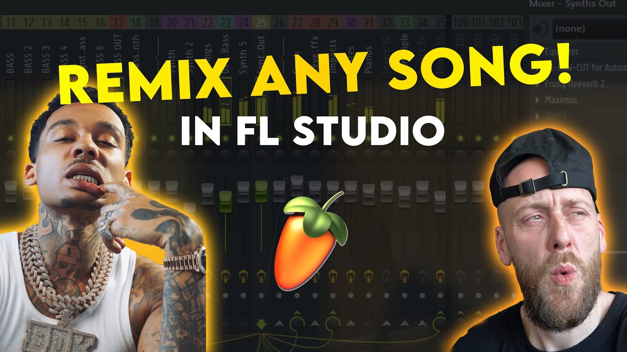 How to Remix Any Rap Song - FL Studio Rap Remix Tutorial