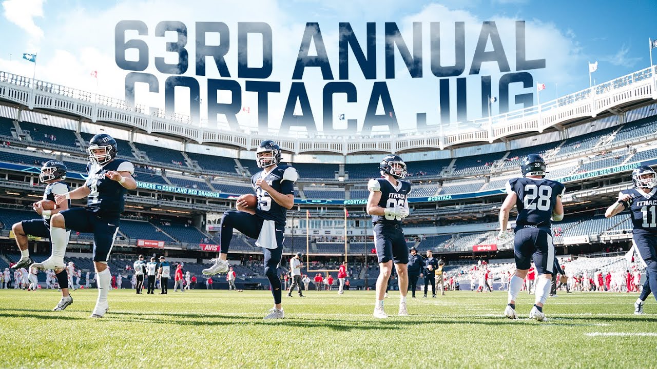 Ithaca Football Entrance Video, 2022 Cortaca Jug YouTube