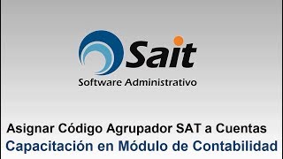 Asignar Código Agrupador SAT a Cuentas