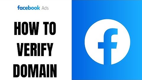 How to verify domain on Facebook Ads Manager