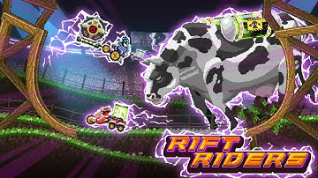 UDDER CHAOS! 🐮 I New Rift Riders map! I Drive Ahead!