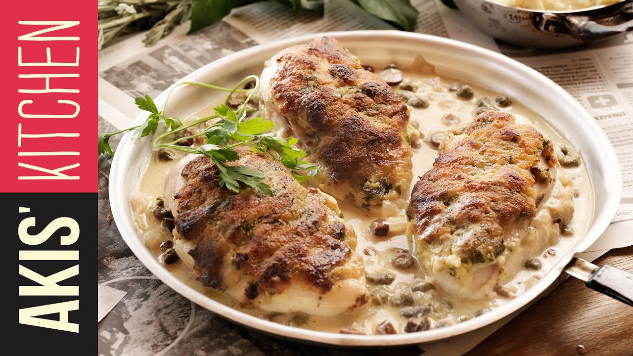 Imperial Piccata Chicken | Akis Petretzikis