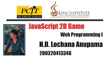 Java Script 2D Game Development | Java Institute