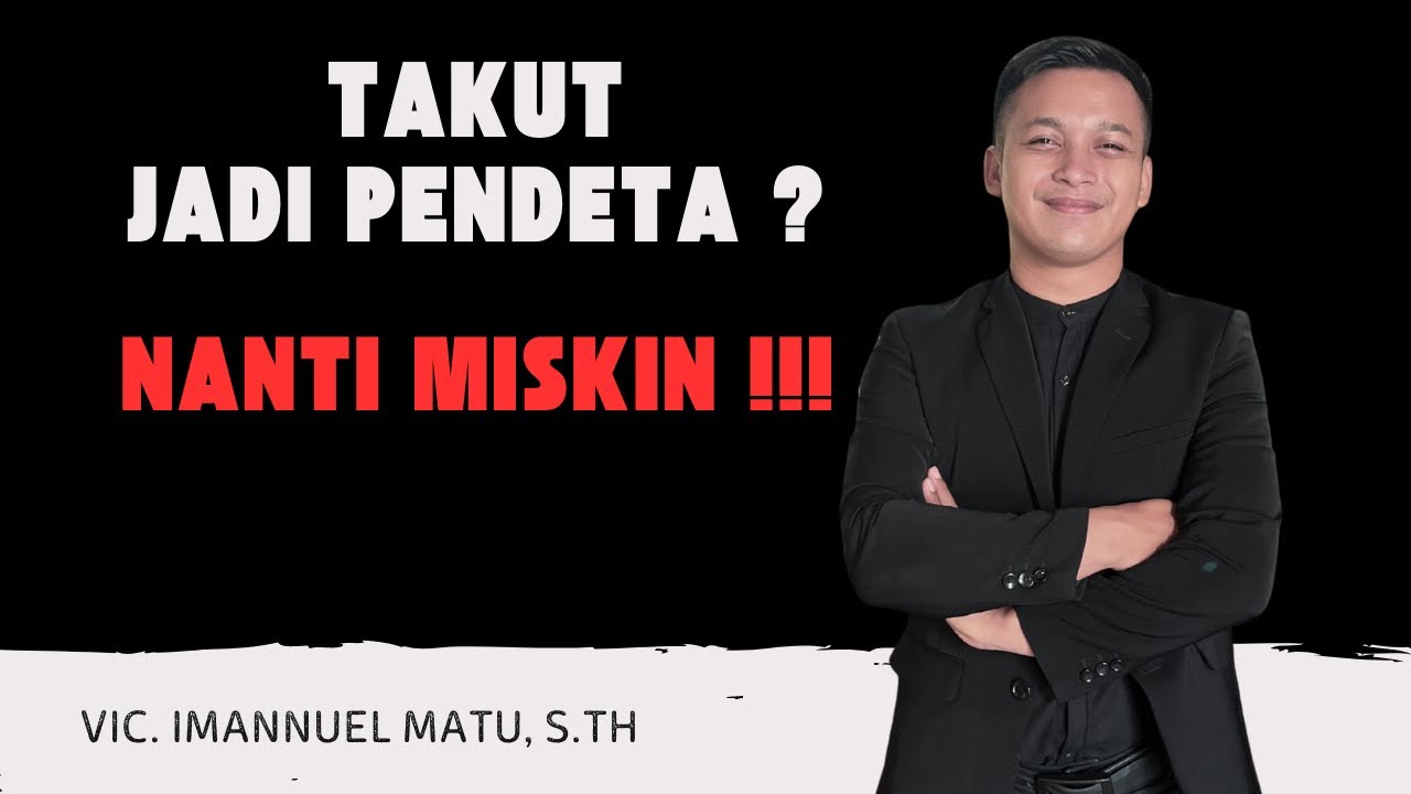 Kenapa Mau jadi Pendeta? Padahal susah | Kesaksian Ps Imanuel Matu | Part 1
