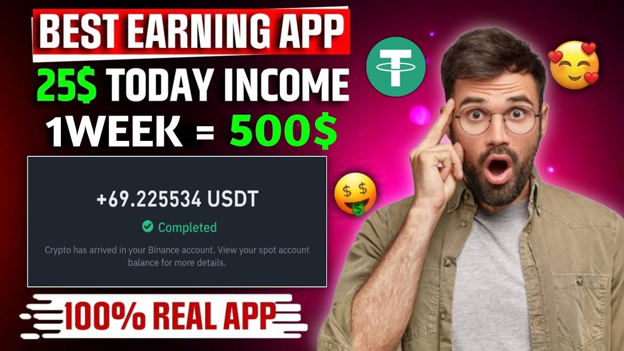 New Usdt Earning Site Usd Mining Site 2025 Best Investment Usdt Earning Website