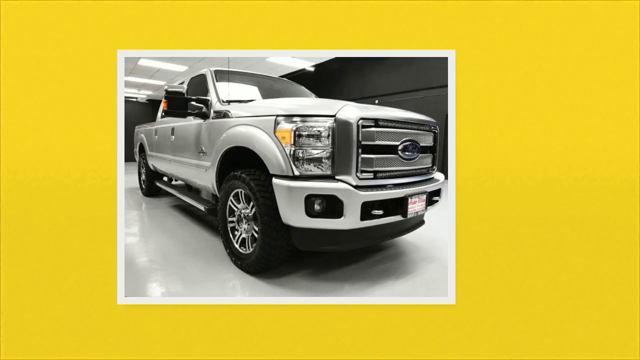 Auto Villa Custom Trucks - 2015 Ford F250 - YouTube