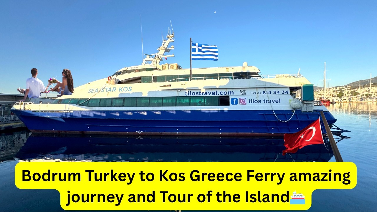 Паром из Бодрума (Турция) на остров Кос (Греция): знакомство со старым городом и гастрономическая...