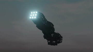 Blender Sci-fi Spaceship Render Test | Eevee