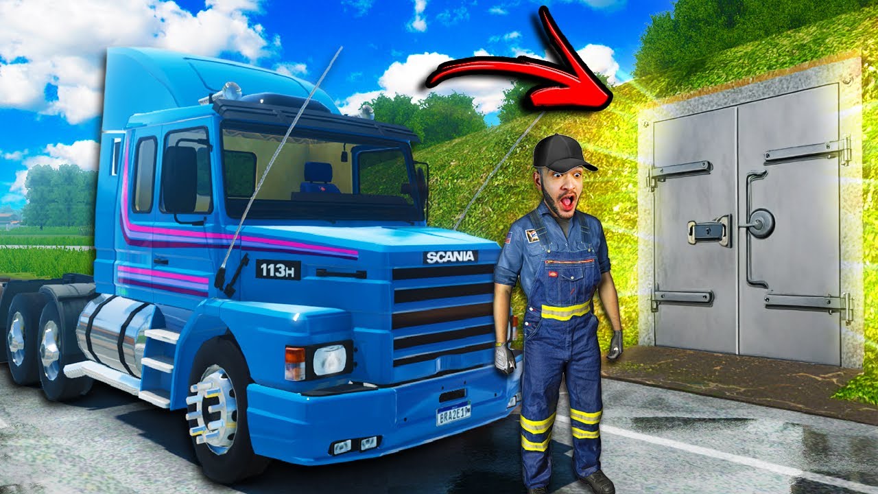 LOCAIS SECRETOS, EASTER EGGS e TRÁFEGO no GLOBAL TRUCK ONLINE
